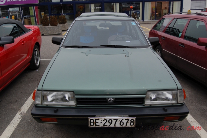 Subaru Leone 3rd generation 1984-1994 (kombi 5d), front view