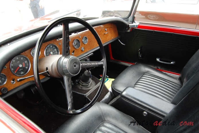 Sunbeam Alpine 2. generacja 1959-1968 (1960 Series I 1494ccm), wnętrze