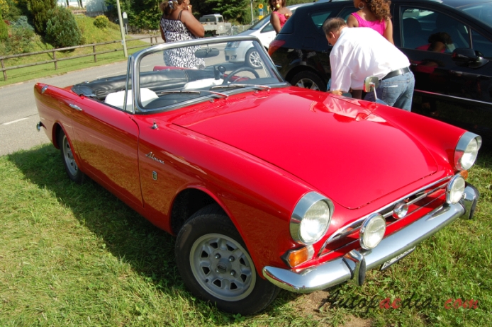 Sunbeam Alpine 2nd generation 1959-1968 (1965-1968 Series V 1725ccm), right front view