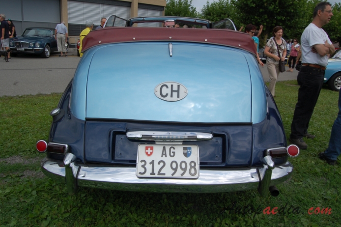 Sunbeam Mark III 1954-1957 (1954-1955 convertible 2d), rear view