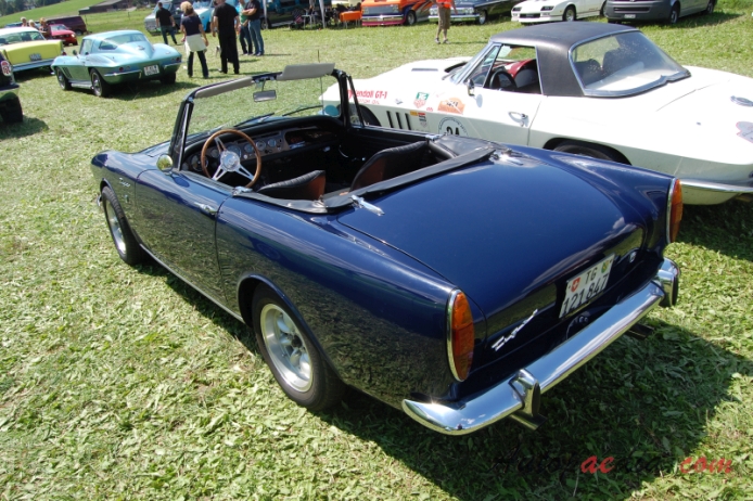Sunbeam Tiger 1964-1967 (1966-1967 Mark 2 roadster 2d),  left rear view