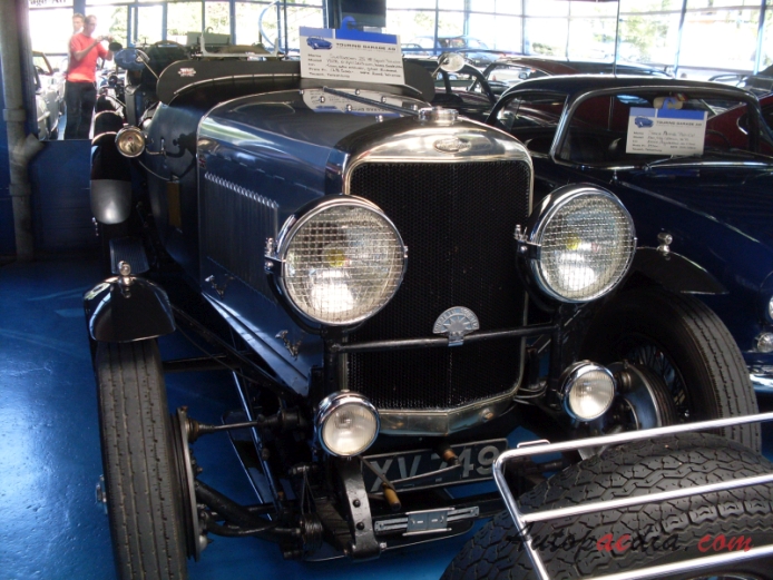 Sunbeam 25 HP 1926-1935 (1928 Sport Tourer 3619ccm), przód