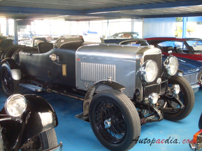 Sunbeam 25 HP 1926-1935 (1928 Sport Tourer 3619ccm), prawy przód