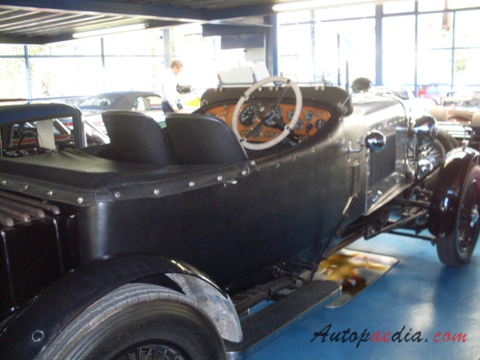 Sunbeam 25 HP 1926-1935 (1928 Sport Tourer 3619ccm), prawy tył