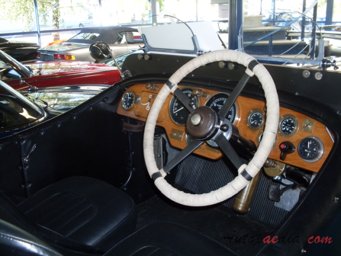 Sunbeam 25 HP 1926-1935 (1928 Sport Tourer 3619ccm), interior