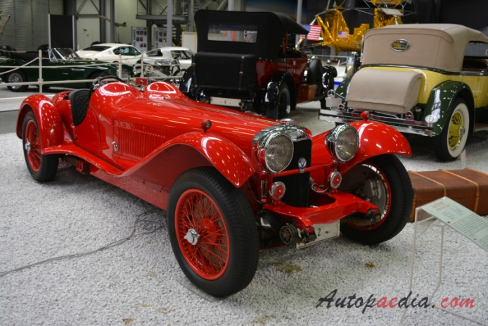 Sunbeam 3 litre 1924-1930 (1927 Twin Cam roadster 2d), prawy przód