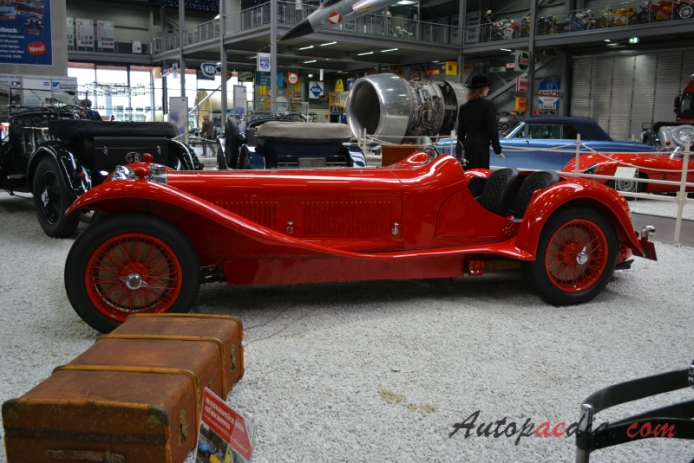 Sunbeam 3 litre 1924-1930 (1927 Twin Cam roadster 2d), lewy bok