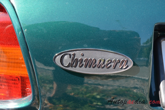 TVR Chimära 1992-2003 (1995 convertible 2d), rear emblem  