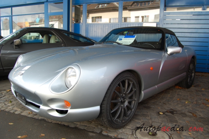 TVR Chimära 1992-2003 (1999 Chimära 500 convertible 2d), left front view