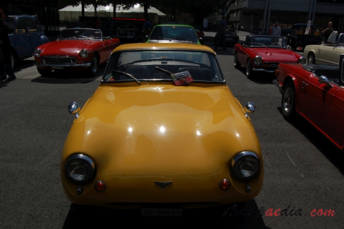TVR Grantura 1958-1967 (1960-1962 Mark II), front view