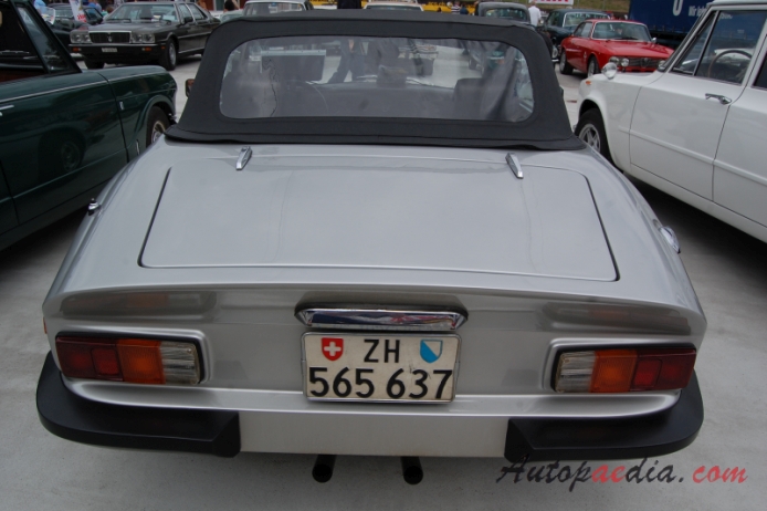 TVR M series 1972-1979 (1978-1979 3000 S Convertible 2d), rear view