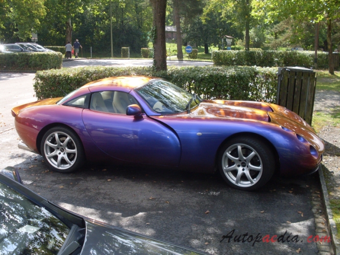 TVR Tuscan Speed 6 1999-2006 (1999-2005 Tuscan S Mk1 Targa 2d), right side view