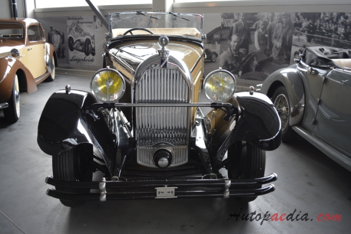 Talbot 75 1931-1936 (1931 M75 convertible 2d), przód