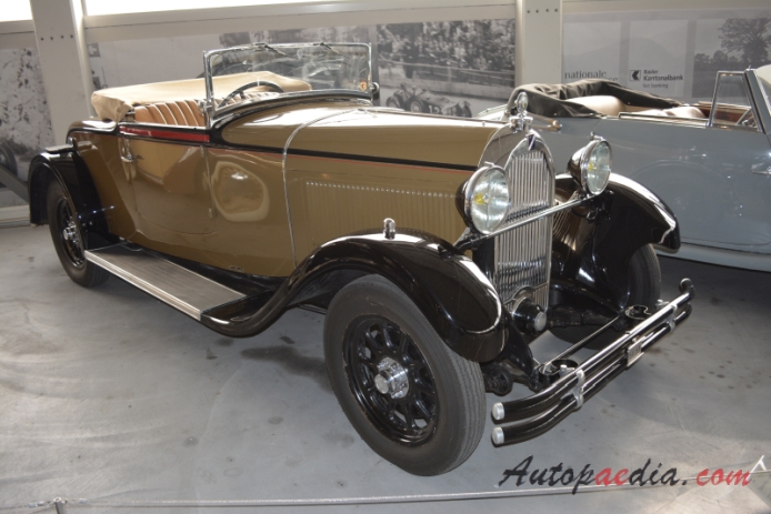 Talbot 75 1931-1936 (1931 M75 convertible 2d), prawy przód
