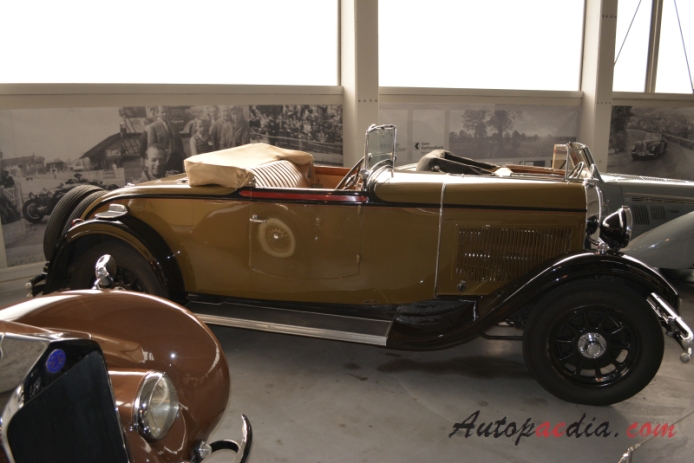Talbot 75 1931-1936 (1931 M75 convertible 2d), prawy bok