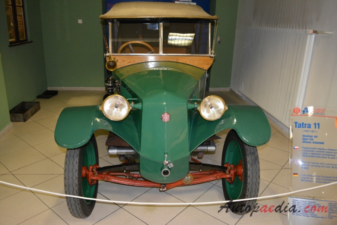 Tatra 11 1923-1927 (tourer), front view