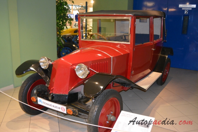 Tatra 12 1926-1936 (cabriolet 2d), lewy przód