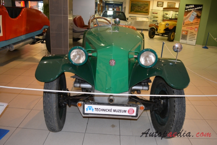 Tatra 12 1926-1936 (roadster), przód