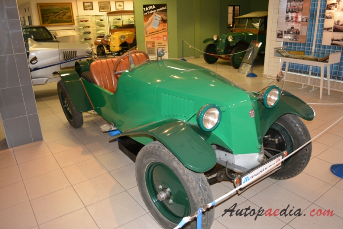 Tatra 12 1926-1936 (roadster), prawy przód