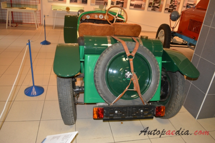 Tatra 12 1926-1936 (roadster), tył