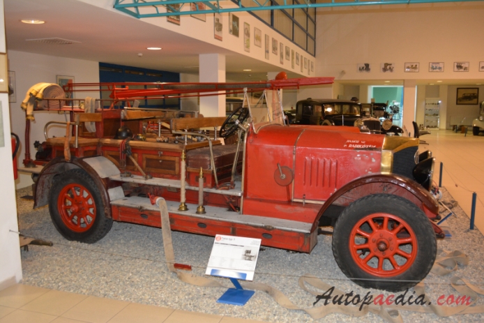 Tatra 20 (Type T) 1920-1926 (1921 fire engine), left side view