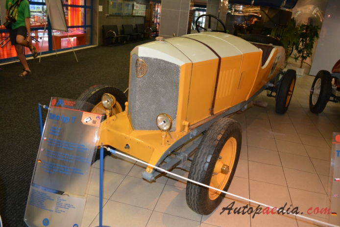 Tatra 20 (Type T) 1920-1926 (1921 auto wyścigowe), lewy przód