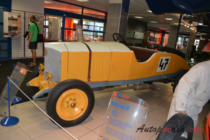 Tatra 20 (Type T) 1920-1926 (1921 auto wyścigowe), lewy bok