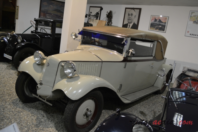 Tatra 30 1927-1931 (sport cabriolet 2d), left front view