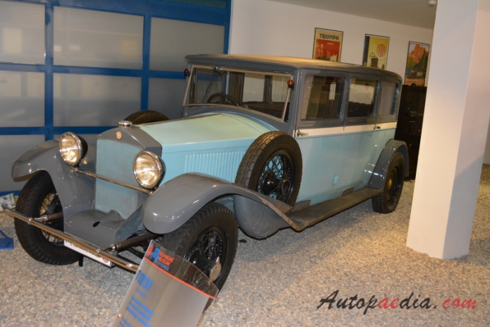 Tatra 31 1928-1930 (17/31 limuzyna 4d), lewy przód