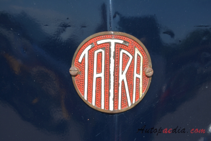 Tatra 52 1931-1939 (1931 T52 saloon 4d), emblemat przód 