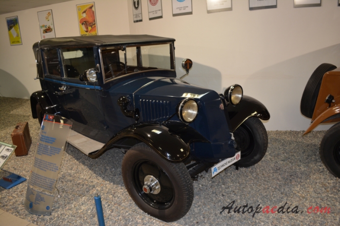 Tatra 52 1931-1939 (T52 sport cabriolet 2d), prawy przód
