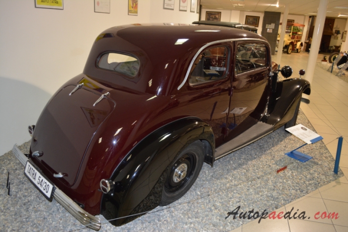 Tatra 54 1931-1934 (1932 T54/30 todor sedam 2d), prawy tył