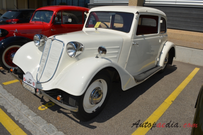 Tatra 57 1931-1948 (1938 T57A limousine 2d), left front view