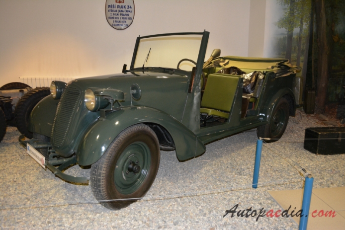 Tatra 57 1931-1948 (1942-1948 57K military vehicle), left front view
