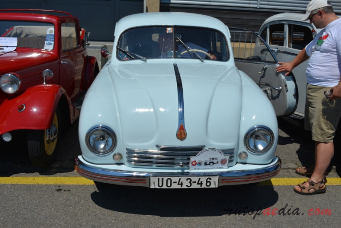 Tatra T600 Tatraplan 1948-1952 (1949 sedan 4d), przód