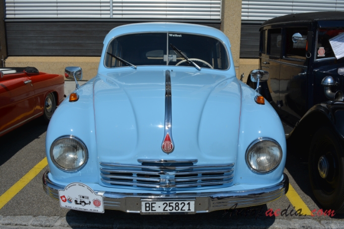 Tatra T600 Tatraplan 1948-1952 (1951 sedan 4d), front view
