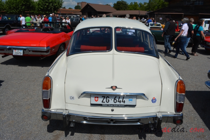 Tatra T603 1956-1975 (1975 603-3 saloon 4d), tył