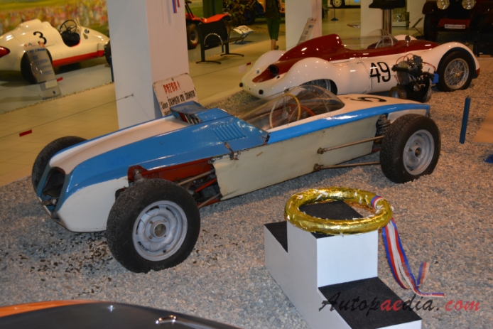 Tatra Delfin 1100 1964 (Formula Junior), right rear view