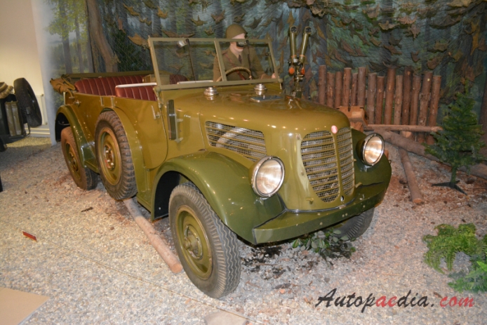 Tatra T-V 809 1940-1942 (pojazd wojskowy prototyp), prawy przód