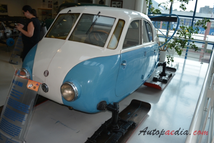 Tatra V 855 1942 (Snowmobile prototyp), lewy przód