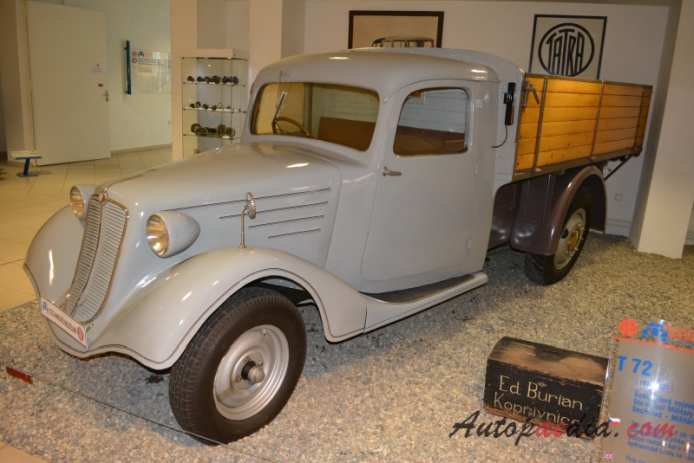 Tatra 52 1931-1939 (1936-1937 43/52 ciężarówka), lewy przód