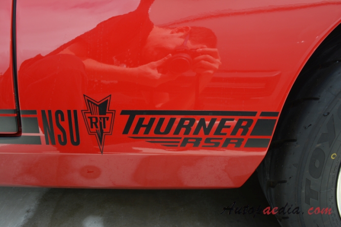Thurner RS (NSU RT) 1969-1974 (1971 Thurner RSR Coupé 2d), emblemat bok 