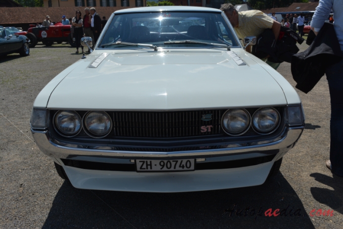 Toyota Celica 1st generation (A20, A35 Series) 1970-1977 (1970-1972 ST 1600 hardtop 2d), front view