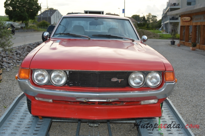 Toyota Celica 1st generation (A20, A35 Series) 1970-1977 (1970-1972 ST hardtop 2d), front view