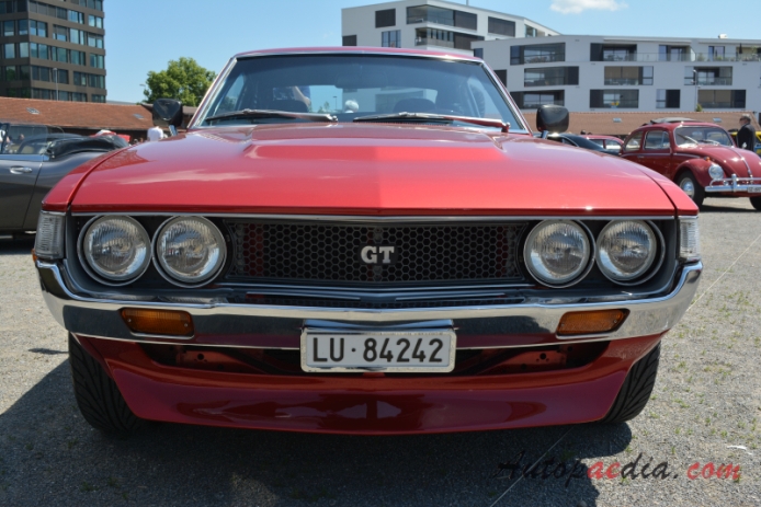 Toyota Celica 1st generation (A20, A35 Series) 1970-1977 (1976-1977 GT 2000 liftback 3d), front view
