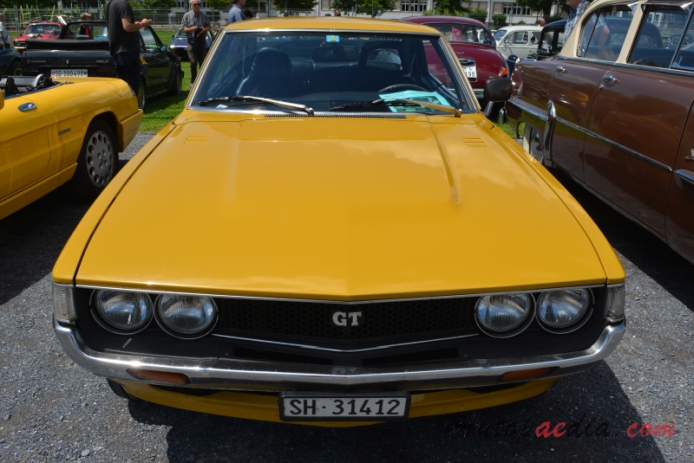 Toyota Celica 1st generation (A20, A35 Series) 1970-1977 (1976-1977 TA23 Toyota Corolla GT hardtop 2d), front view
