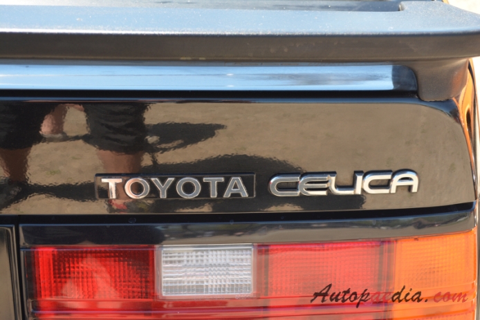 Toyota Celica 3rd generation (A60) 1981-1985 (1981-1983 Toyota Celica ST liftback 3d), rear emblem  