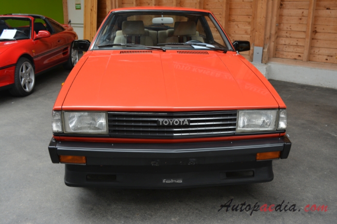 Toyota Corolla 4. generacja E70 1979-1983 (1983 GT TE 71 Coupé 3d), przód