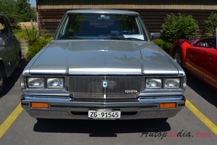 Toyota Crown 6th generation (S110) 1979-1983 (1980 2.8i DeLuxe sedan 4d), front view