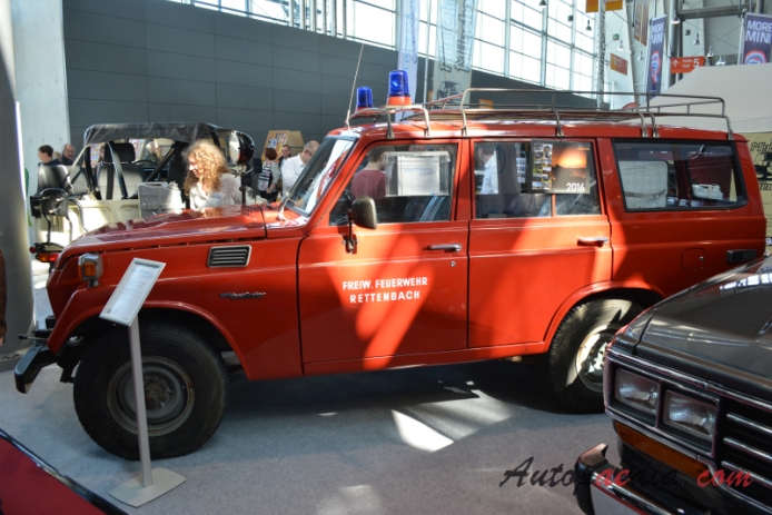 Toyota Land Cruiser 50 series 1967-1980 (1978 FJ55 fire engine), left side view